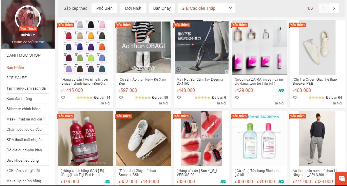 5 shop quần áo Taobao trên Shopee bạn nên mua